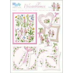 Stickvorlage Lindner's Kreuzstiche - Wiesenblumen