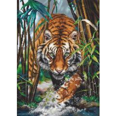 Luca-S Stickpackung - The Tiger 35x25 cm