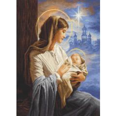 Luca-S Stickpackung - Saint Mary and The Child 29x40 cm