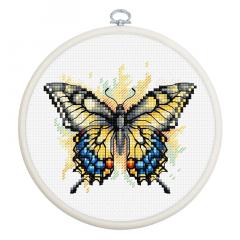 Luca-S Stickpackung - Swallowtail Butterfly mit Stickring