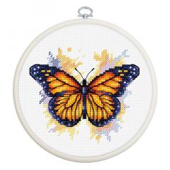 Luca-S Stickpackung - Monarch Butterfly mit Stickring