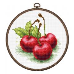 Luca-S Stickpackung - Cherries mit Stickring