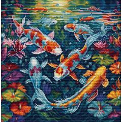 Luca-S Stickpackung - The Aquarium 25x26 cm