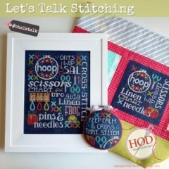 Stickvorlage Hands On Design - Let's Talk Stitching