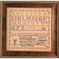 Cross Stitch Antiques - Mary Wallace 1847