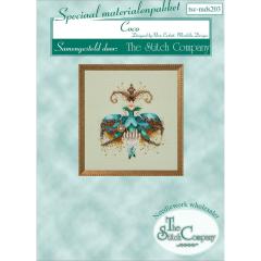 Mirabilia - Coco - Materialpaket Perlen, Treasures u.Spezialgarne