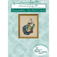Portrait of Lady M - Mirabilia - Materialpaket Kreinik, Perlen & Treasures