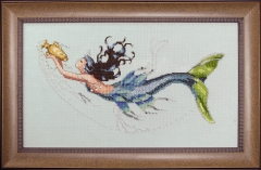 Stickvorlage Mirabilia Designs - Mediterranean Mermaid