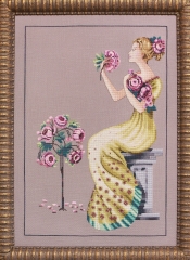 Stickvorlage Mirabilia Designs - The Peony Garden