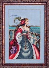 Stickvorlage Mirabilia Designs - The Red Lady Pirate