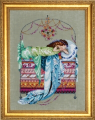 Stickvorlage Mirabilia Designs - Sleeping Princess