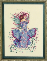 Stickvorlage Mirabilia Designs - October Opal Fairy