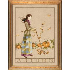 Stickvorlage Mirabilia Designs - Autumn in my Garden