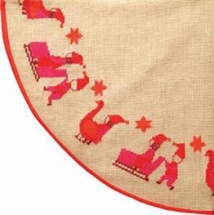 Haandarbejdets Fremme - Weihnachtsbaumdecke Zwerge