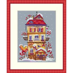 Merejka Stickpackung - Winter House