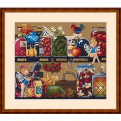 Merejka Stickpackung - Pantry Treasures  24x21 cm