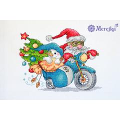 Stickpackung Merejka - Christmas Racing 20x15 cm