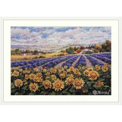 Stickpackung Merejka - Fields of Lavender and Sun  24,5x35,5