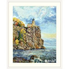 Merejka Stickpackung - Split Rock Lighthouse 39x30 cm