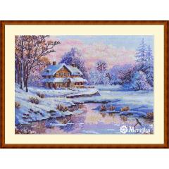 Merejka Stickpackung - The First Snow 20 x 29 cm