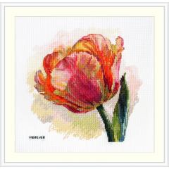 Merejka Stickpackung - Parrot Tulip