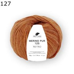 Merino Pur 125 retro - Pro Lana - ziegel (127)