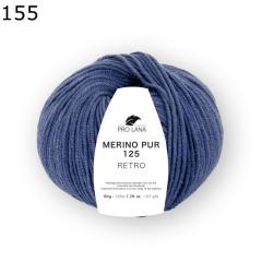 Merino Pur 125 retro - Pro Lana - hellblau (155)