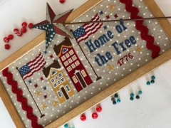 Stickvorlage Romys Creations - Home Of The Free