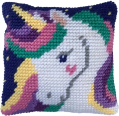 Stickpackung Needleart World - Kissen Star Light Unicorn