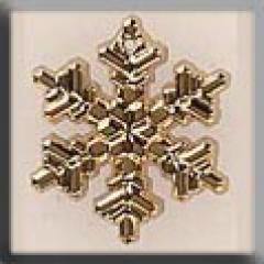 Mill Hill Glass Treasures 12040 - Large Snowflake Gold