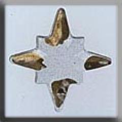 Mill Hill Glass Treasures 12108 - Crystal Star Gold Tipped