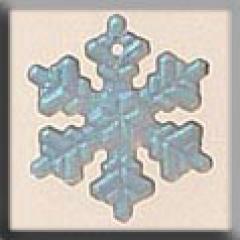Mill Hill Glass Treasures 12162 - Medium Snowflake Matte Crystal