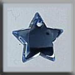 Mill Hill Glass Treasures 12170 - Medium Star Light Sapphire Bright