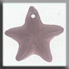 Mill Hill Glass Treasures 12243 - Starfish 15 mm Matte Rosaline