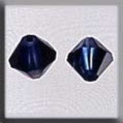 Mill Hill Crystal Treasures 13082 - Rondele Sapphire Helio 6mm (2)