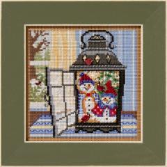 Mill Hill - Snowman Lantern (2025)