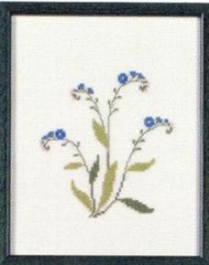 Fremme Stickpackung - Forget-me-not Alaska 17x21 cm