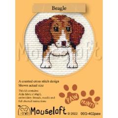 Stickpackung Mouseloft - Beagle Ø 6,4 cm