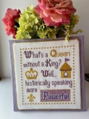 Stickvorlage Pickle Barrel Designs - Queen Of Everything (Ausverkauf)