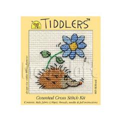 Mouseloft Tiddlers - Hedgehog with Flower (Stickpackung)