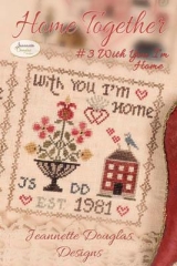 Stickvorlage Jeannette Douglas Designs - Home Together 3 With You I'm Home