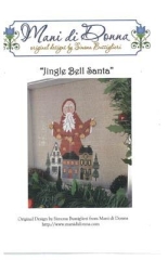 Stickvorlage Mani Di Donna - Jingle Bell Santa