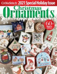 Stickvorlage Just Cross Stitch Zeitschrift Christmas Ornaments 2021