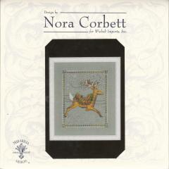Stickvorlage Nora Corbett - Christmas Eve Couriers - Dasher