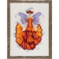 Stickvorlage Nora Corbett - Wisteria (Pixie Blossom Collection)