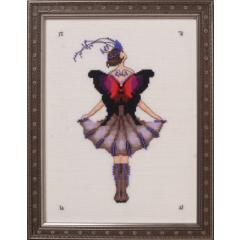 Stickvorlage Nora Corbett - Miss Loles Daggerwing (Butterfly Misses Collection)