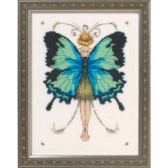 Stickvorlage Nora Corbett - Miss Goss Swallowtail (Butterfly Misses Collection)