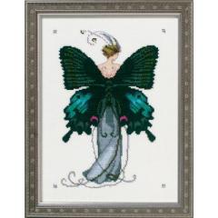 Stickvorlage Nora Corbett - Miss Black Swallowtail (Butterfly Misses Collection)