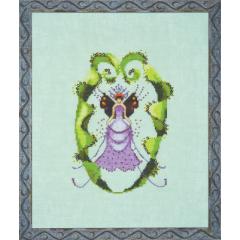 Stickvorlage Nora Corbett - Ruffle Fern (Petal Pushers) - Ausverkauf
