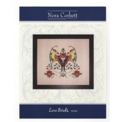 Stickvorlage Nora Corbett - Love Birds (Boerum Decorum)